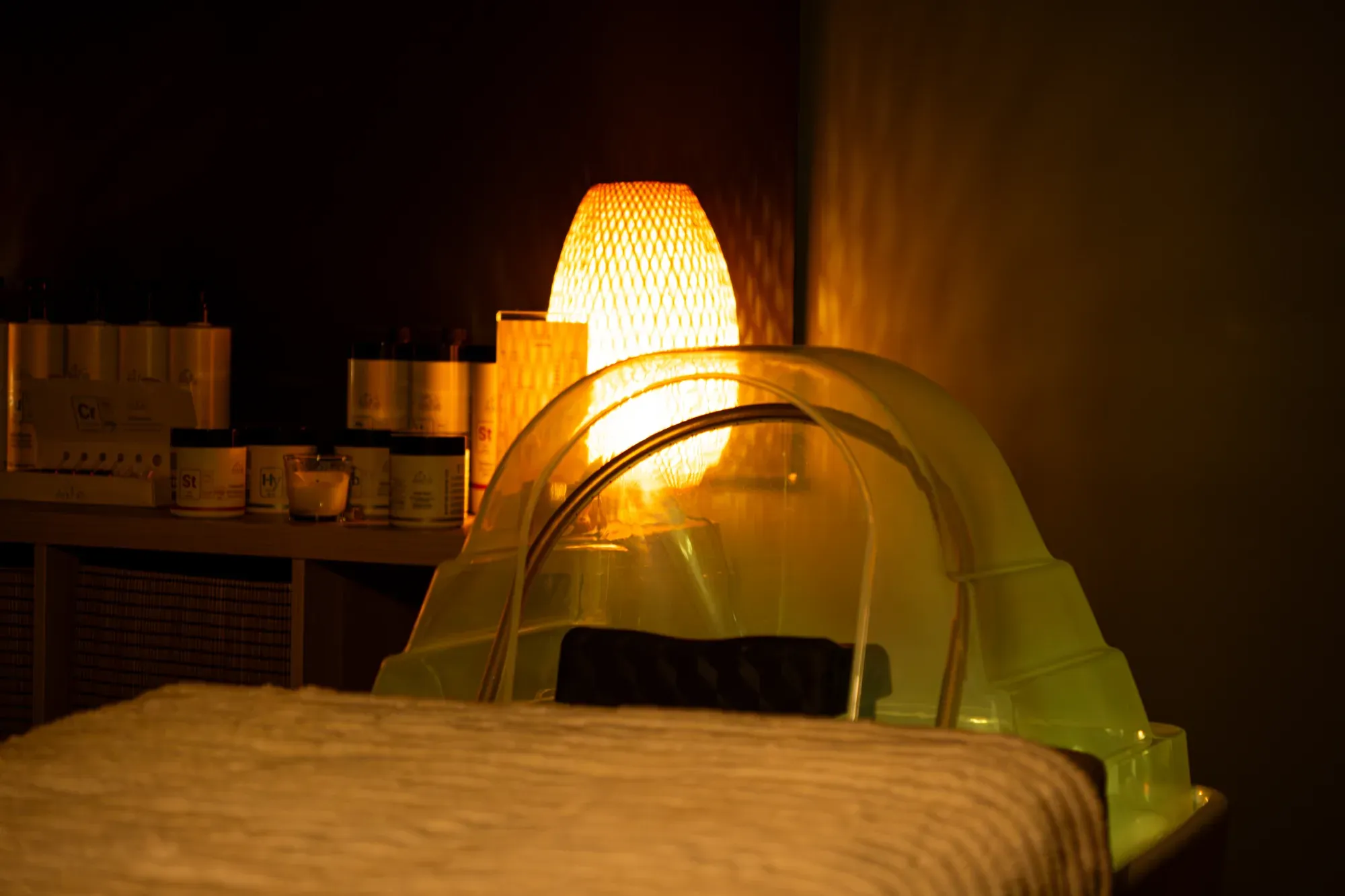 Head spa au salon de Grenoble — Huiles & soins